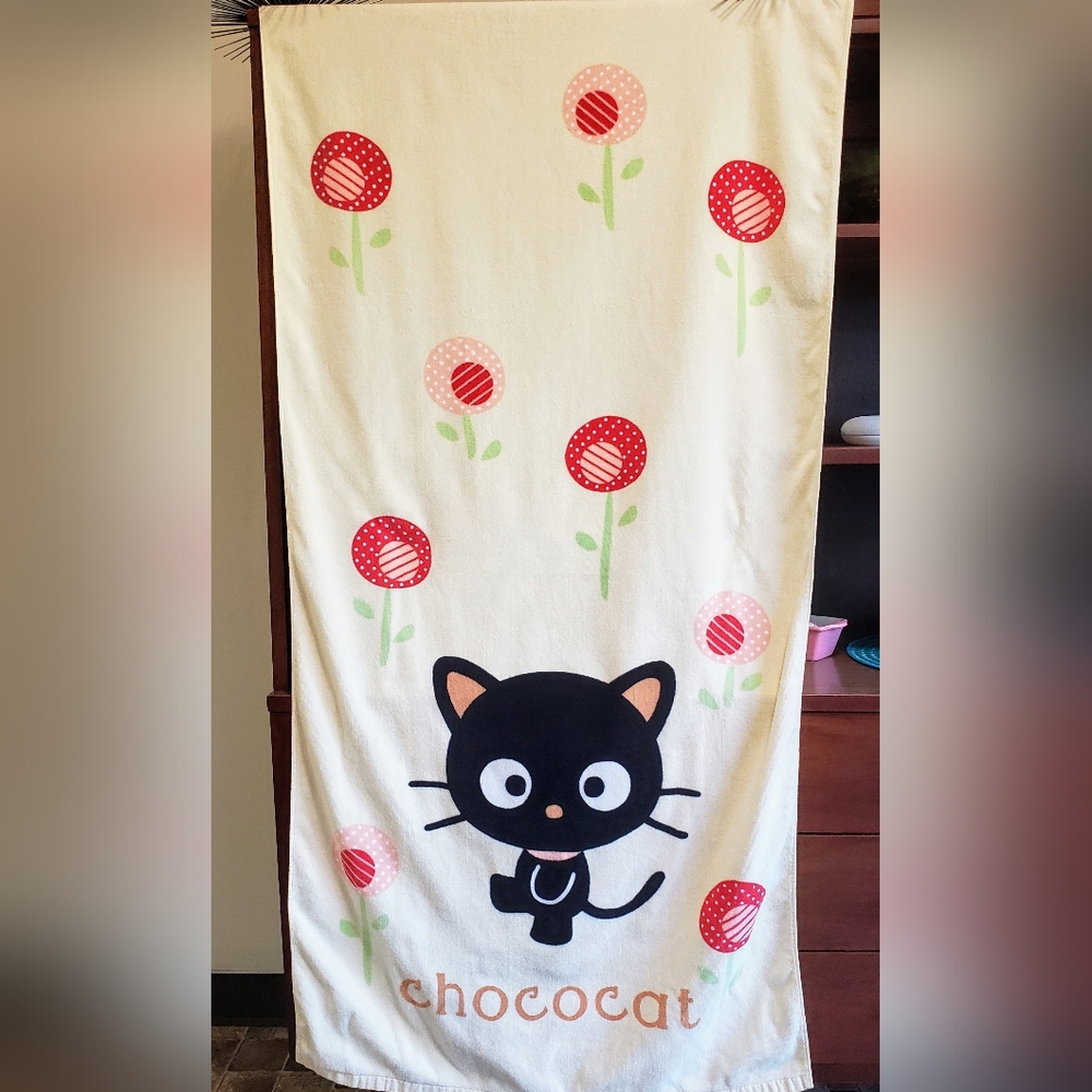 Vintage 2004 Chococat Blossom Beach Towel